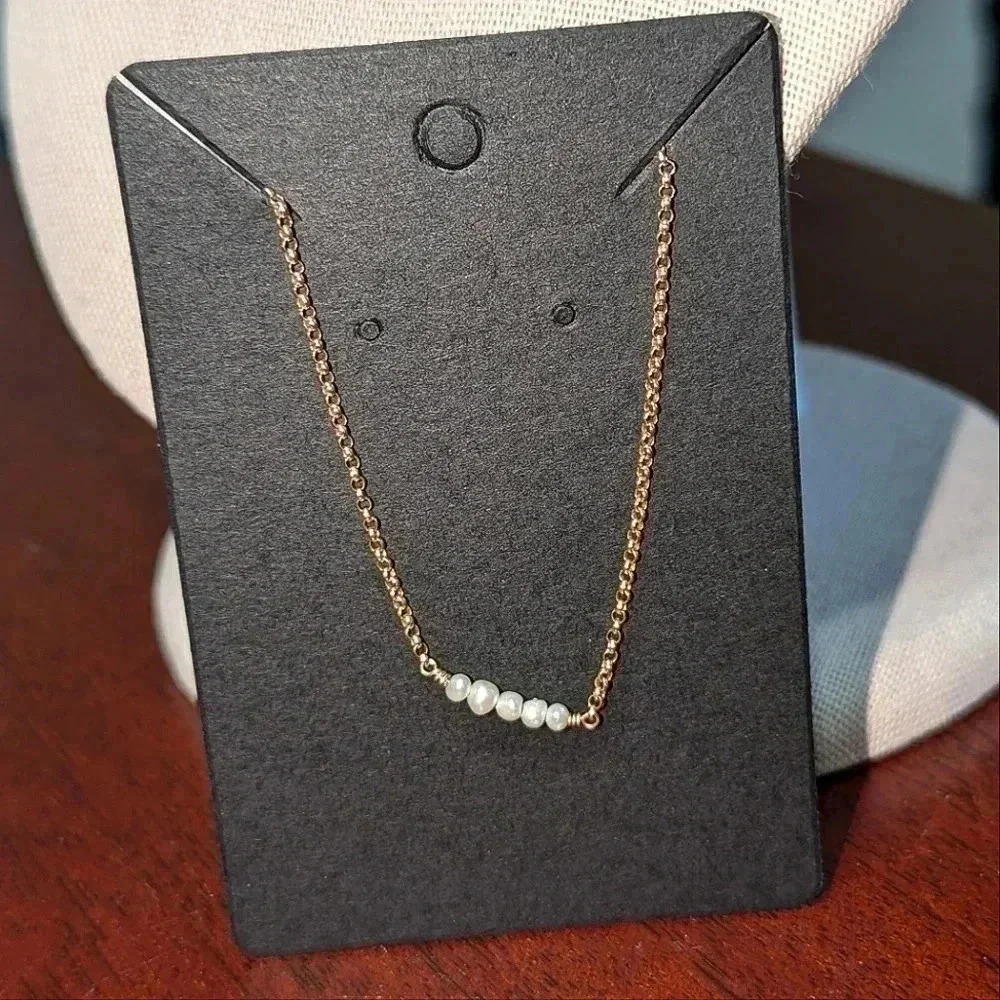 3/$30 14k Gold Plated and Natural Pearl Bracelet